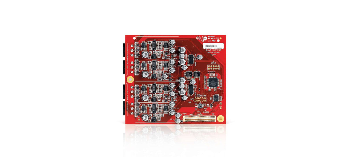 Biamp Tesira EX-MOD 4 Channel Mic/Line Output Card