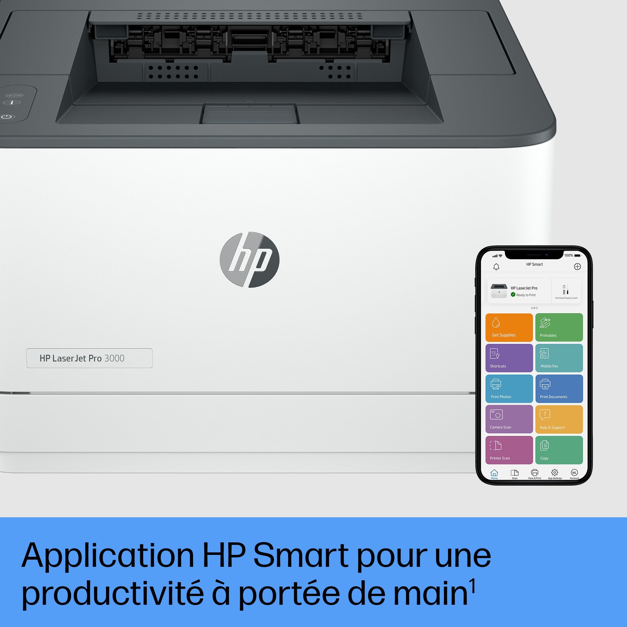 HP LaserJet Pro 3002dw Printer Mono B/W Duplex laser A4 1200x1200dpi 33ppm capacity: 250 sheets USB 2.0 LAN Wi-Fi Bluetooth LE