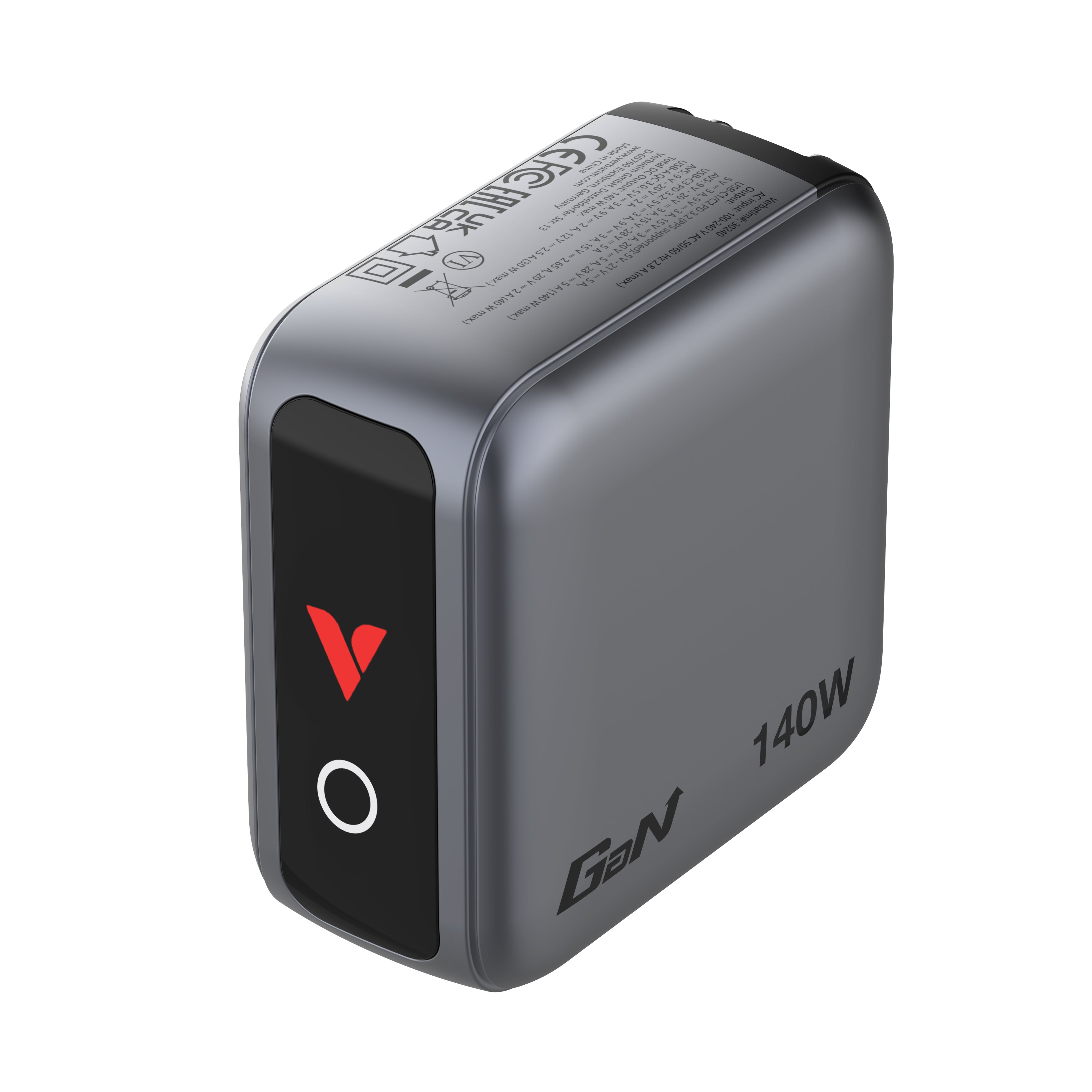 Mini GaN Charger 140W with Display
