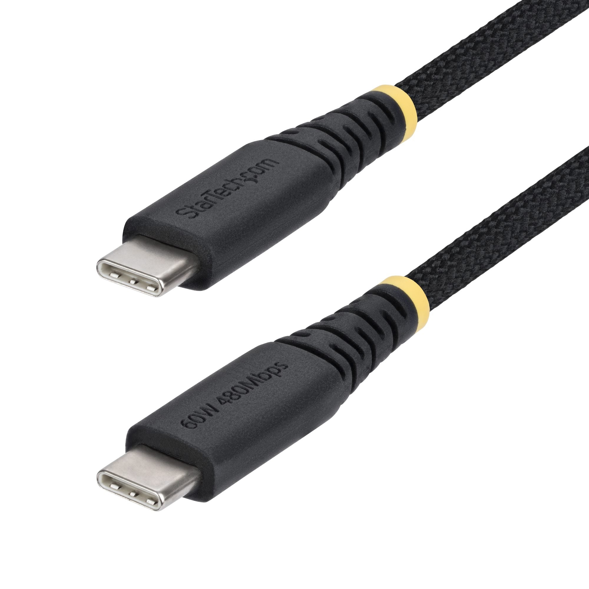 30cm 1ft Braided USB-C Charging Cable