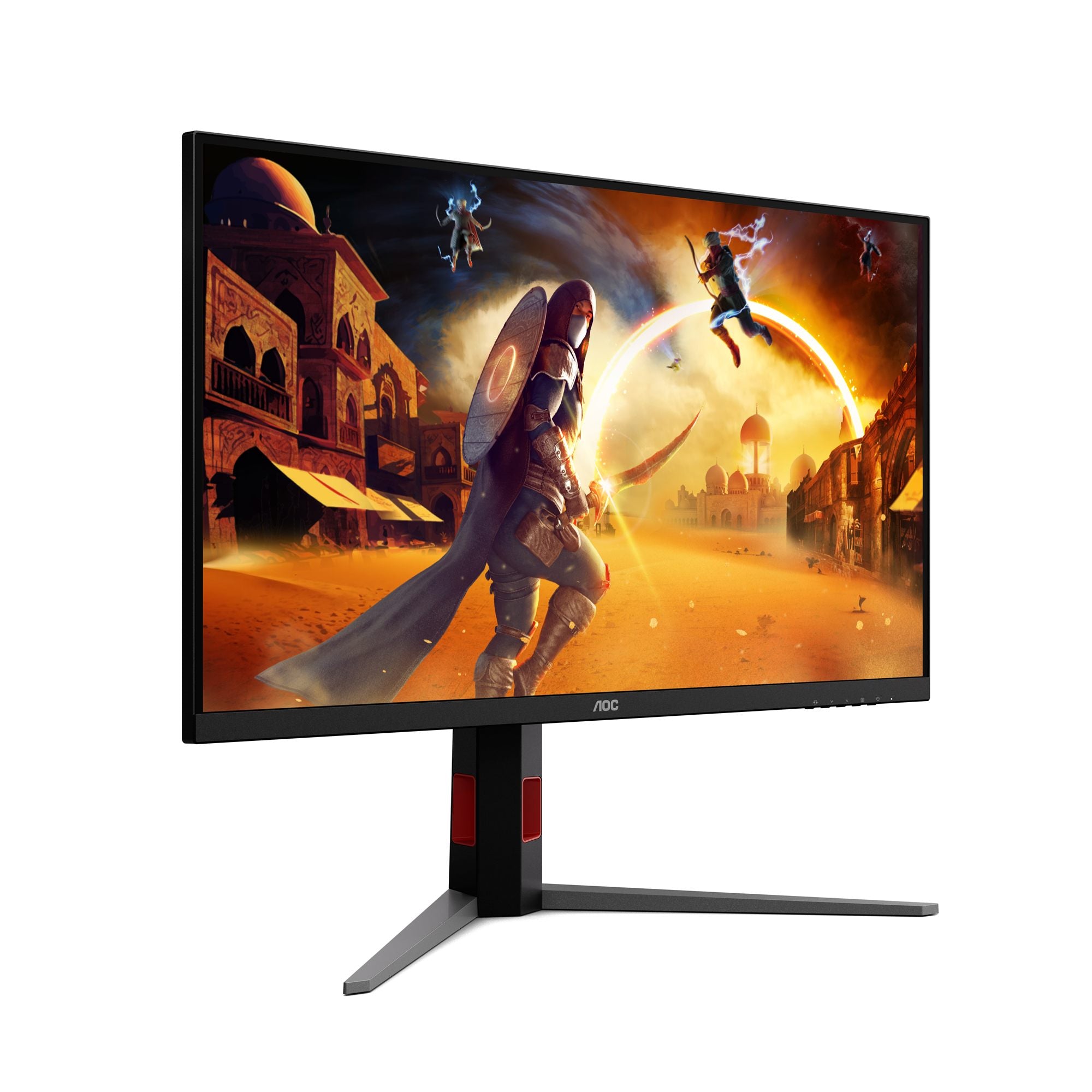 AOC U32G4U Ecran gaming 31.5p 3840x2160 16:9 Fast IPS 160Hz HAS 130mm HDMI x 2x 2.1 DP x 1x 1.4