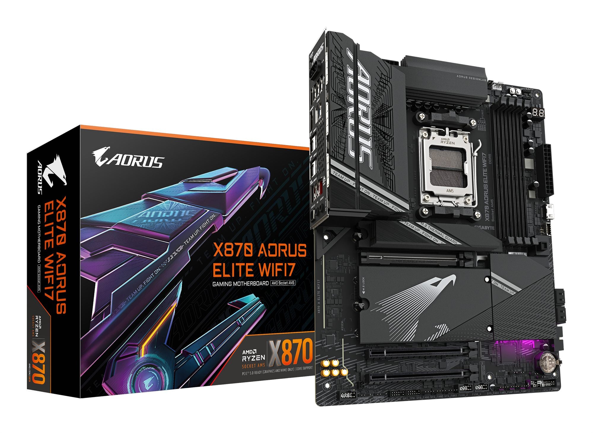 GIGABYTE X870 AORUS ELITE WIFI7 AMD X870 Emplacement AM5 ATX