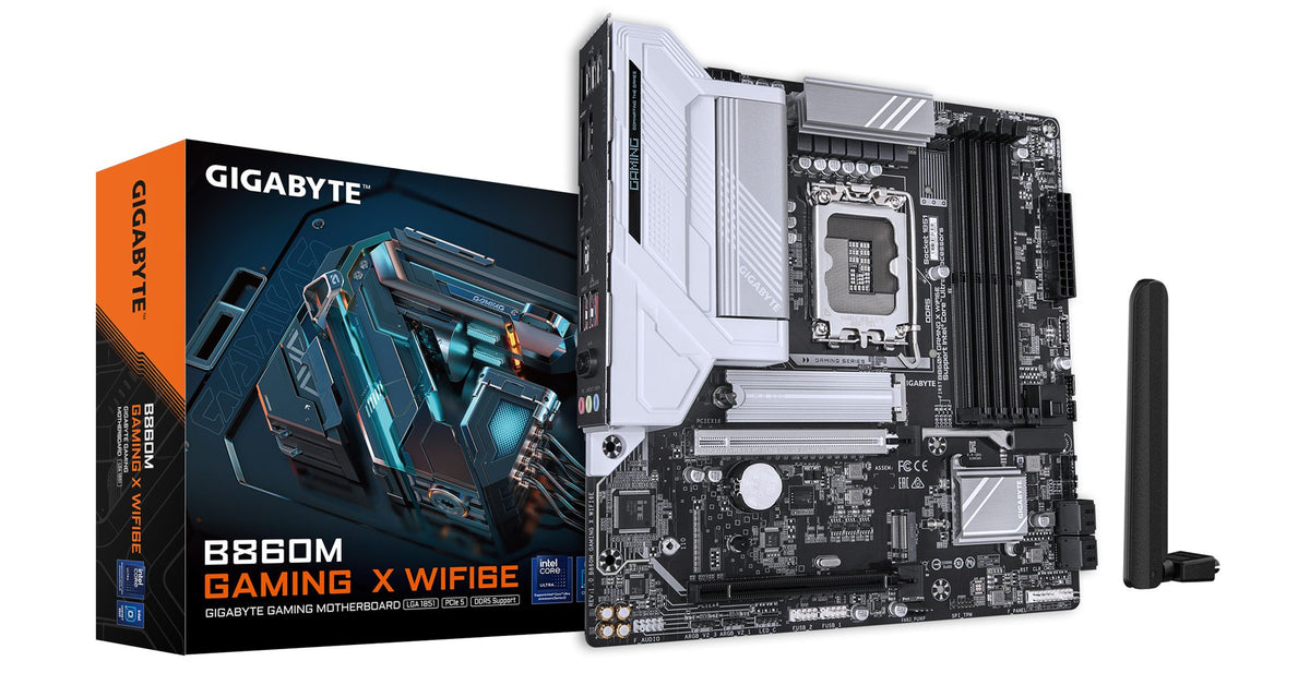 GIGABYTE B860M GAMING X WIFI6E carte mere Intel B860 LGA 1851 (Socket V1) micro ATX