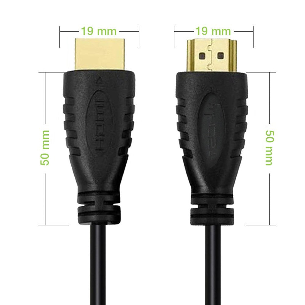 Techly ICOC HDMI2-4-090 Câble HDMI 2.0 4K*60Hz 9m M/M 18Gbps noir
