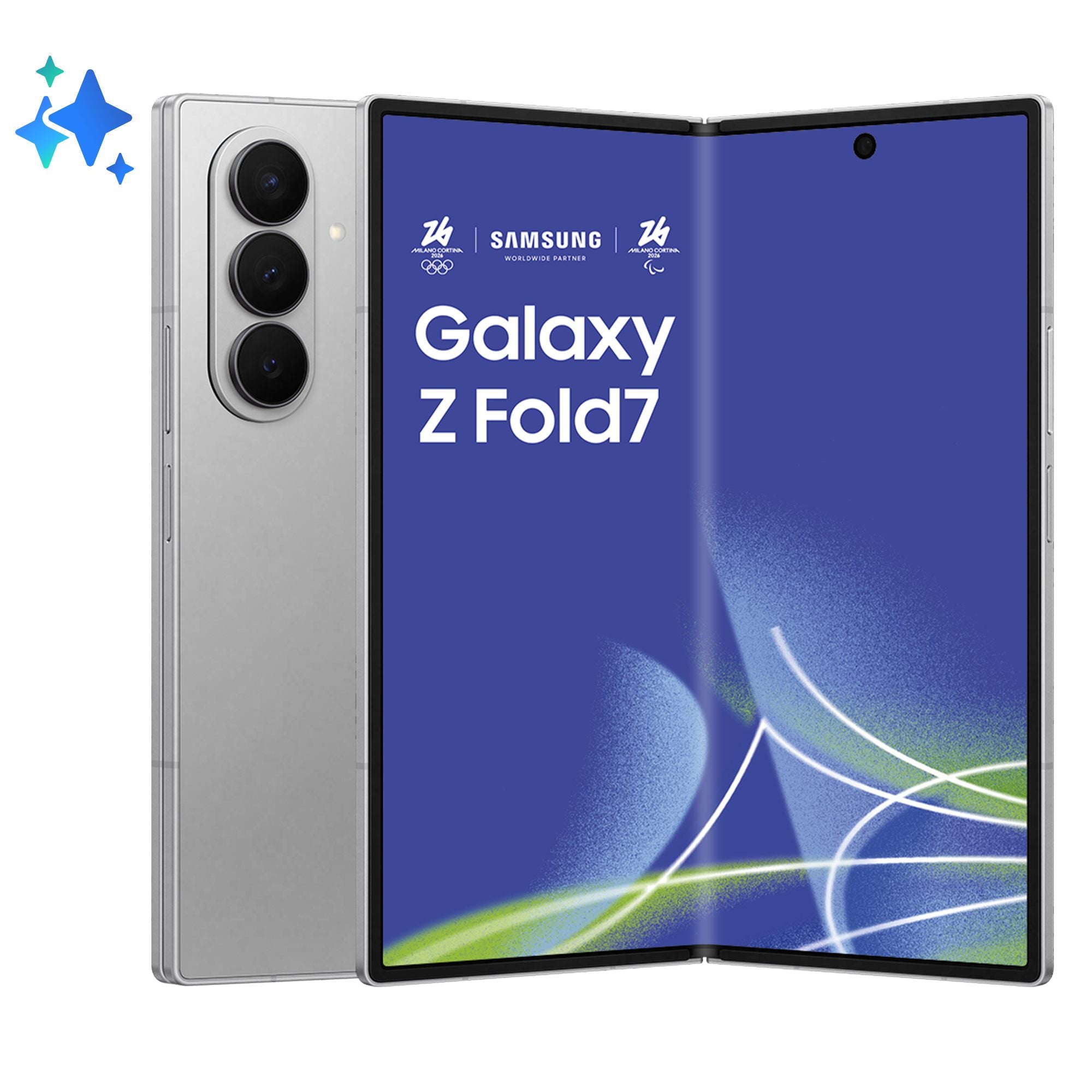 Samsung Galaxy Z Fold7 F966B 5G 12 Go RAM 256 Go - Ombre Argentée