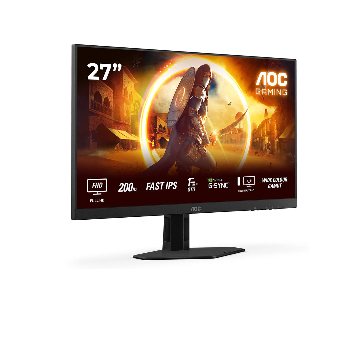 AOC 27G4HRE 27p FHD FAST IPS 200Hz 5ms 300cd/m2 HDMI DP Speakers