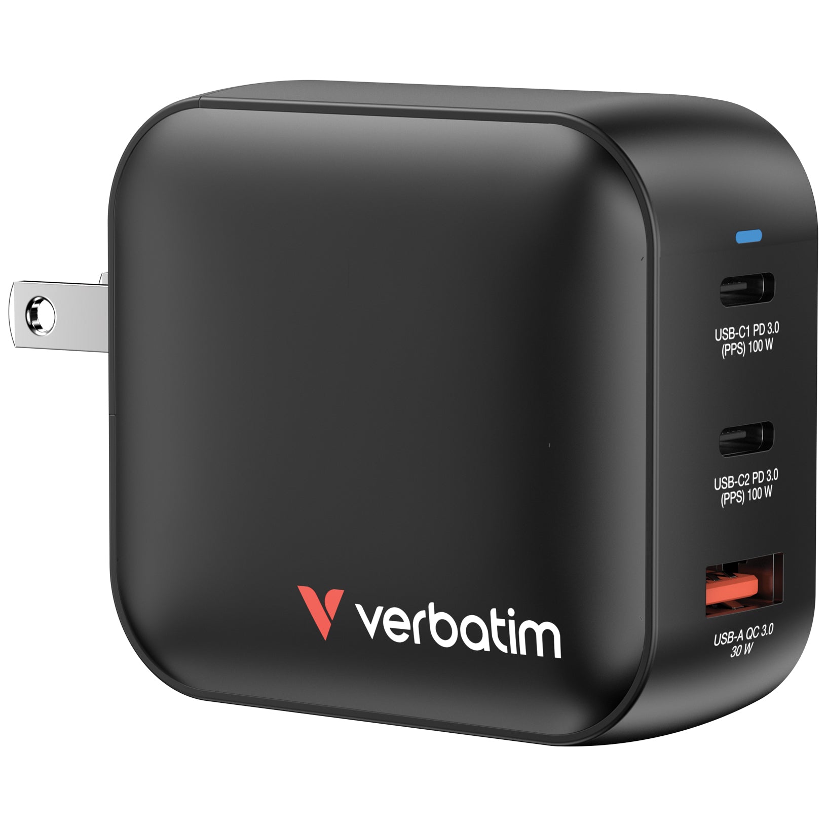 Mini GaN Charger 100W 3Port US/EU/UK ADP