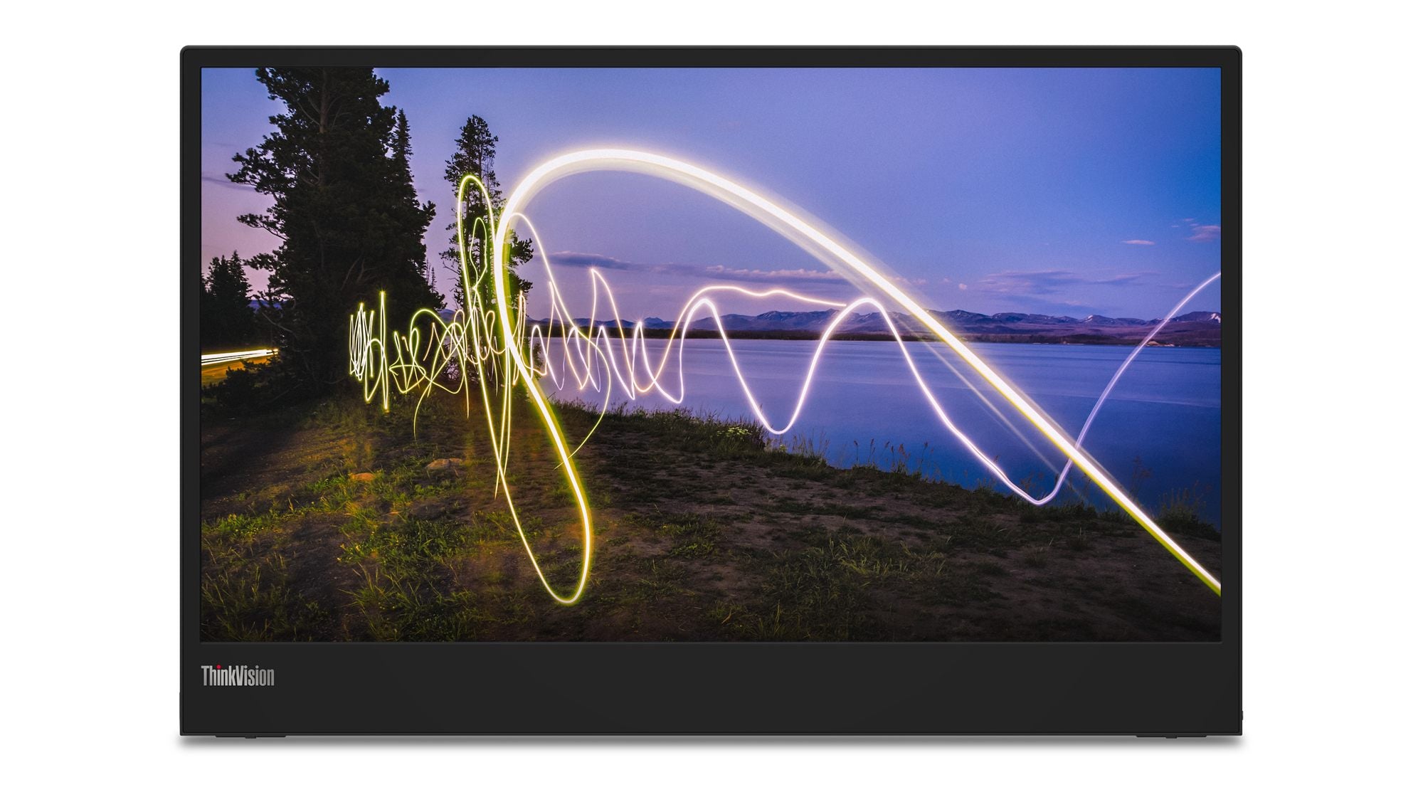 LENOVO ThinkVision M15 LED Écran 15.6p portable 1920x1080 Full HD (1080p) 60Hz IPS 250cd/m2 1000:1 6ms 2xUSB-C