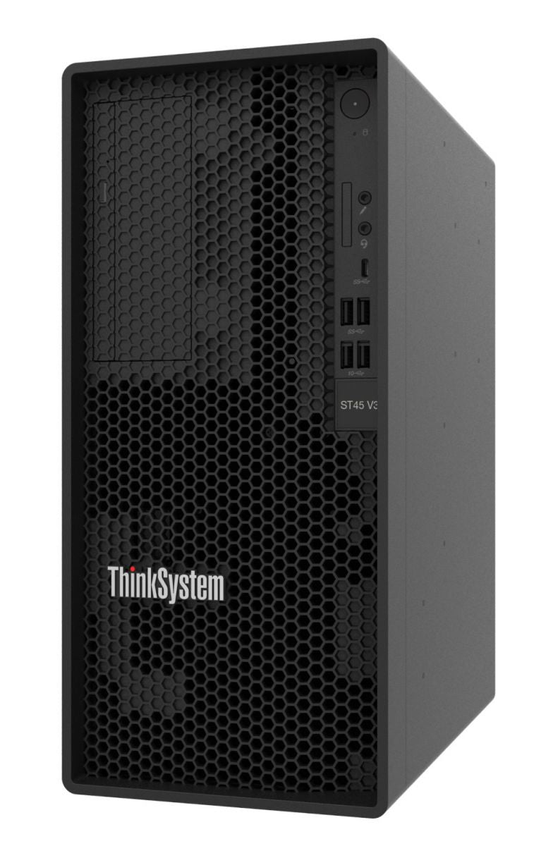 LENOVO ISG ThinkSystem ST45 V3 1xAMD EPYC 4124P 4C 3.8GHz 65W 1x16Go 1Rx8 2x960Go SSD SW RD 1x500W