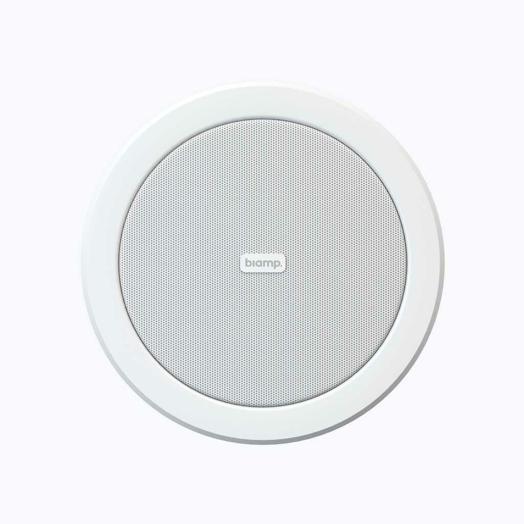 Biamp Pair of Round 5.5in Loudspeakers 10W/8 Ohms - White