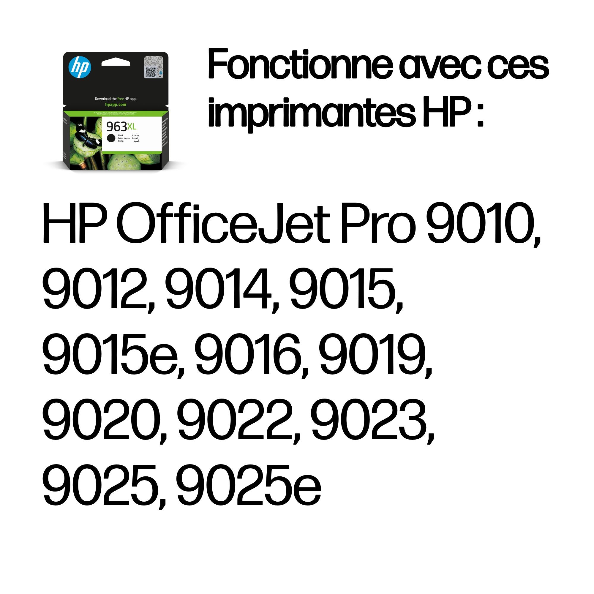 HP 963XL High Yield Black Original Ink Cartridge