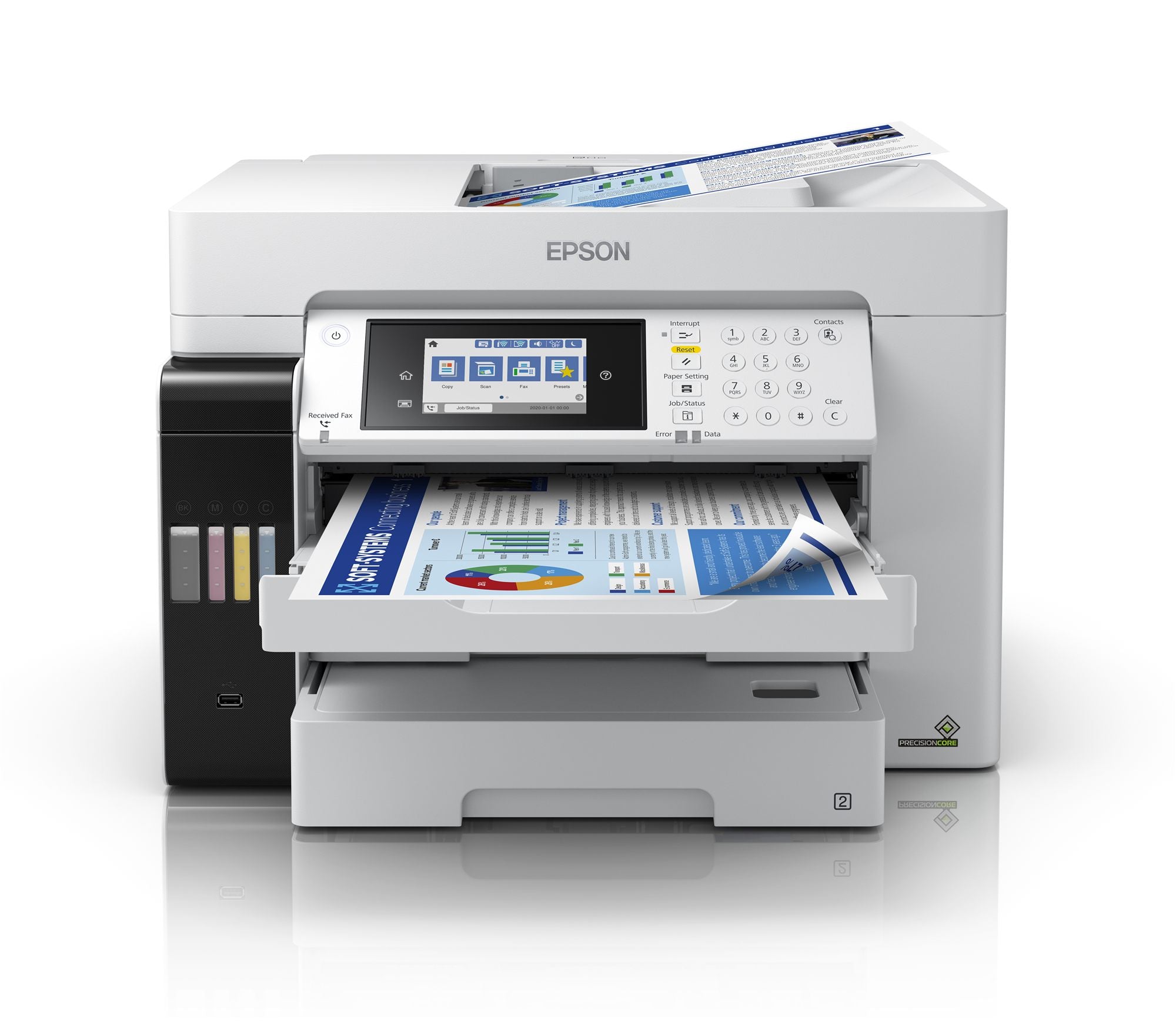 EPSON EcoTank Pro ET-16685 MFP colour inkjet ITS A3 25ppm Print 550sheets USB LAN Wi-Fi