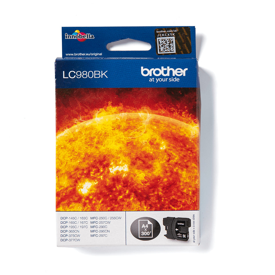 BROTHER CARTOUCHE ENCRE NOIRE (300 PAGES) POUR DCP145C-165C, MFC250C-290C