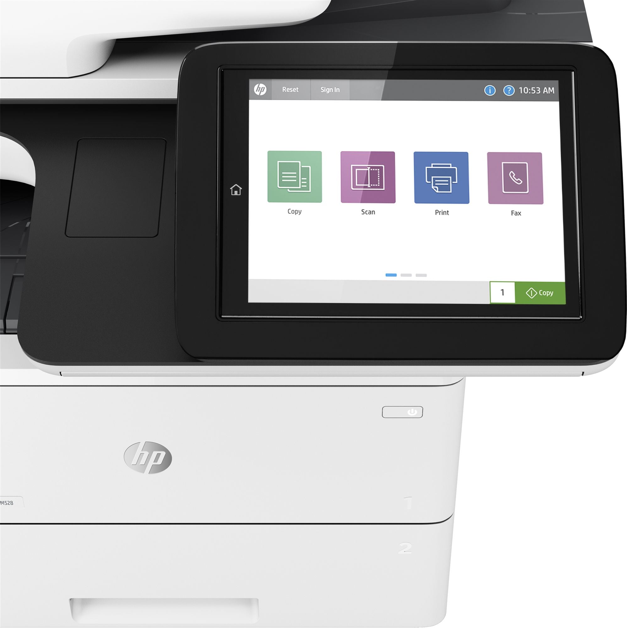 HP LaserJet Enterprise MFP M528dn MFP Mono laser A4 43ppm Copy 43ppm Print 650sheets USB LAN imprimante laser monochrome
