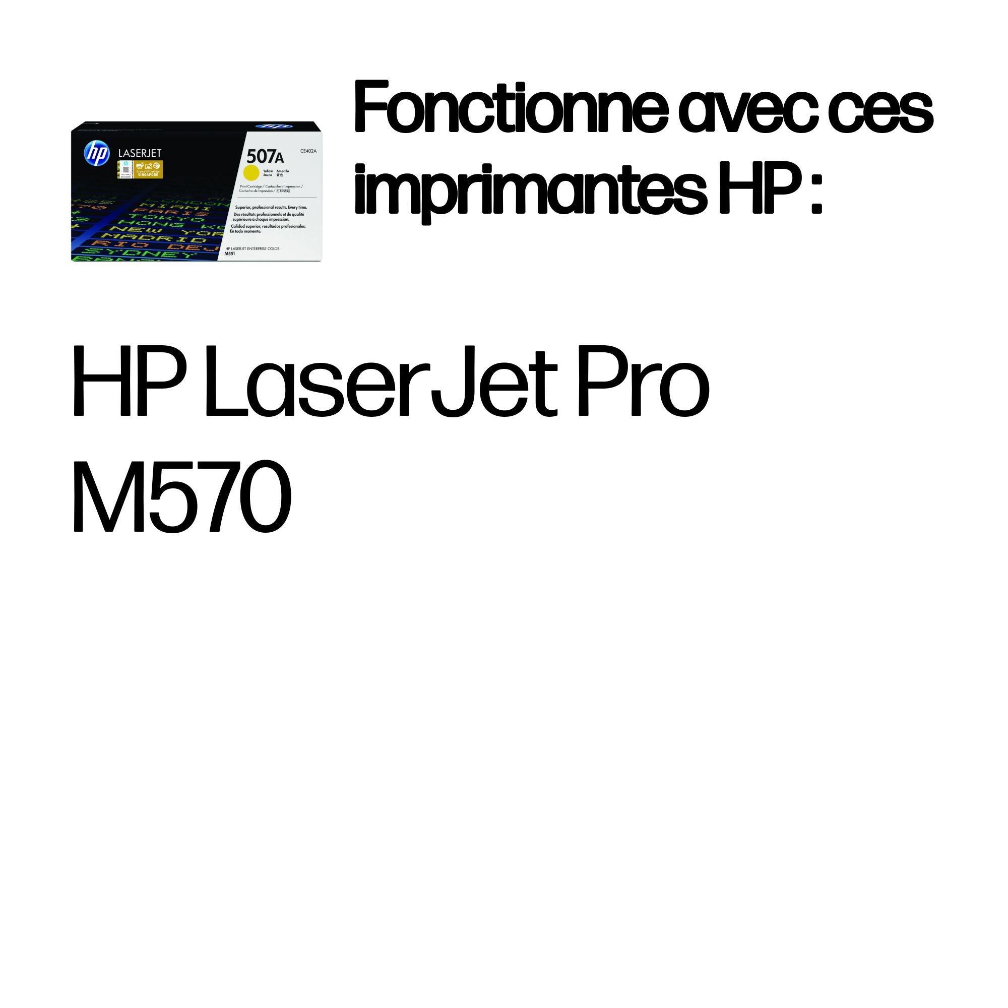 HP 507A original Toner cartridge CE402A yellow standard capacity 6.000 pages 1-pack