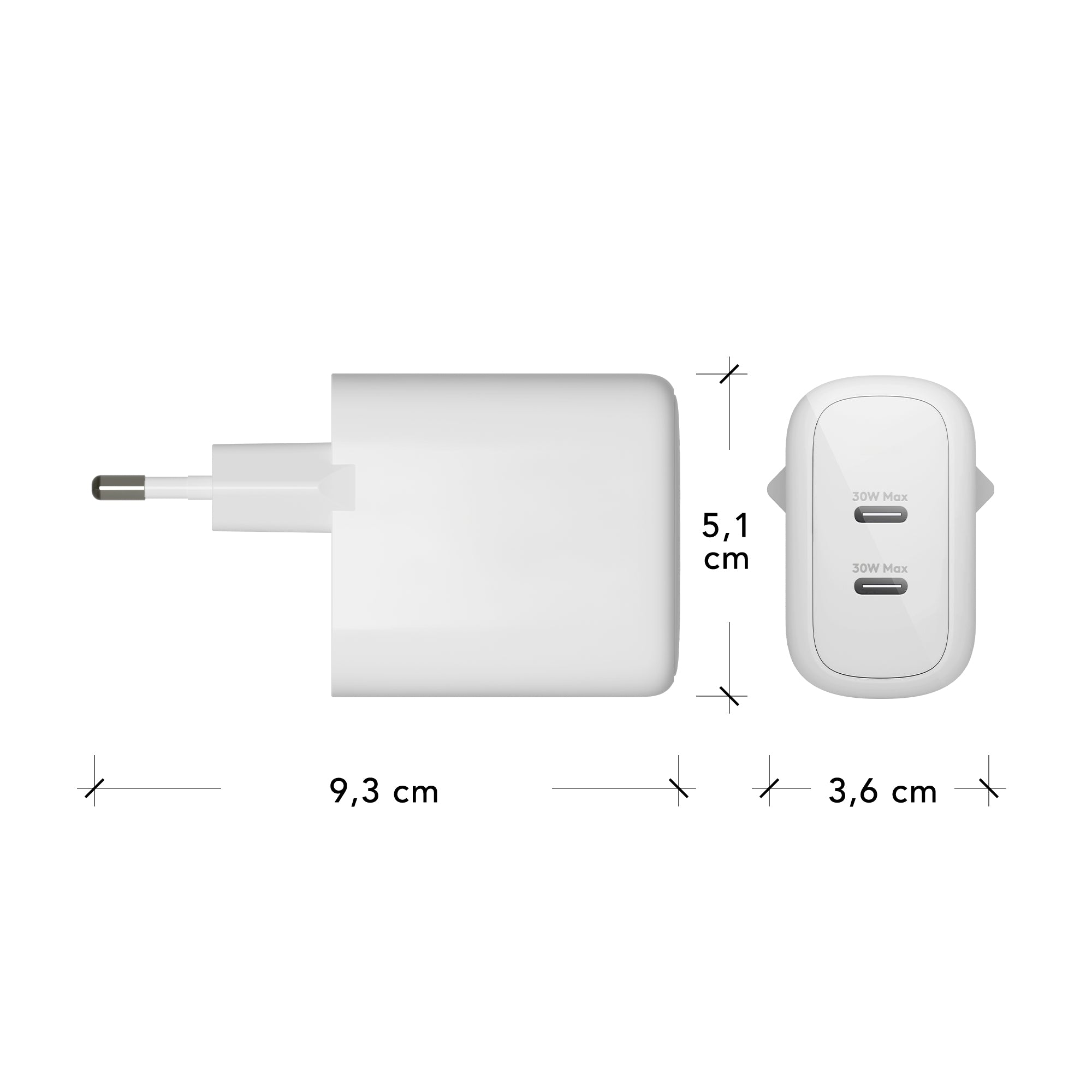 rechargeProEUWallCharger2xUSBC30WW