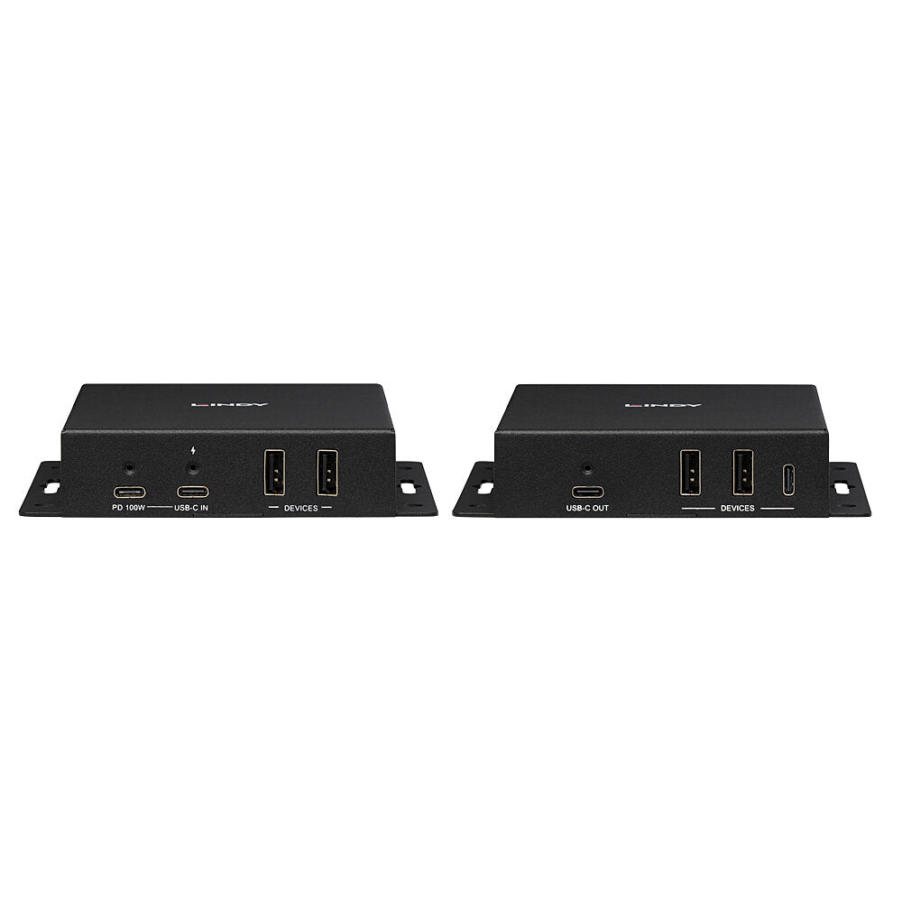Lindy 39347 Cat.6A Type C 4K60 HDBaseT 3.0 Extender for video and data, 100m
