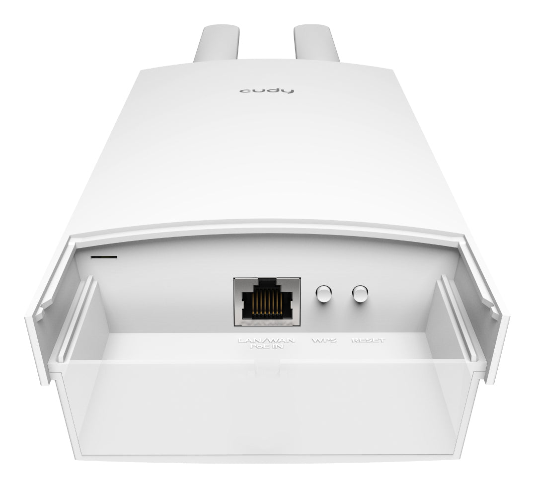 Cudy AP1200 1167 Mbit/s Blanc Connexion Ethernet, supportant l'alimentation via ce port (PoE)