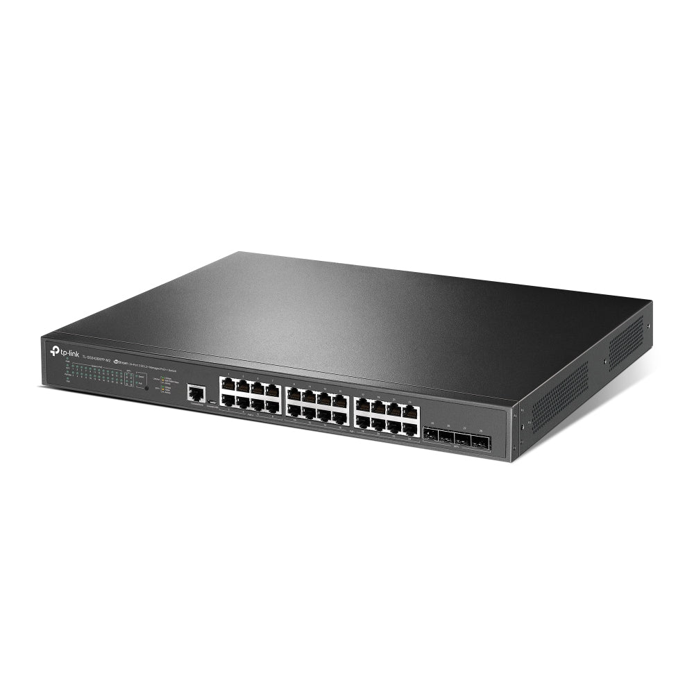 TP-Link JetStream TL-SG3428XPP-M2 commutateur réseau Géré L2+ 2.5G Ethernet (100/1000/2500) Connexion Ethernet, supportant l'alimentation via ce port (PoE) 1U N