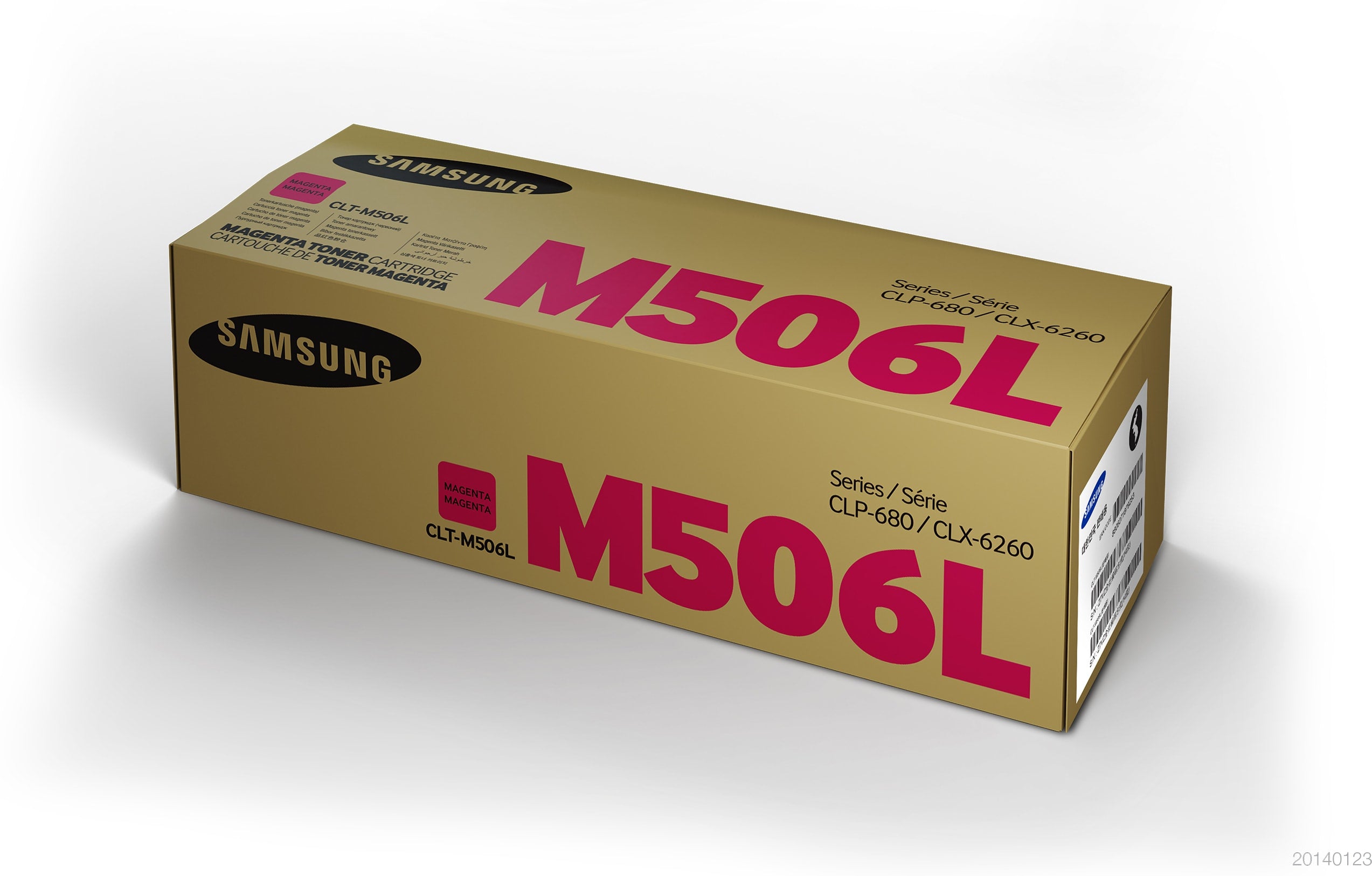 SAMSUNG original Toner cartridge LT-M506L/ELS High Yield Magenta Toner cartridge SU305A