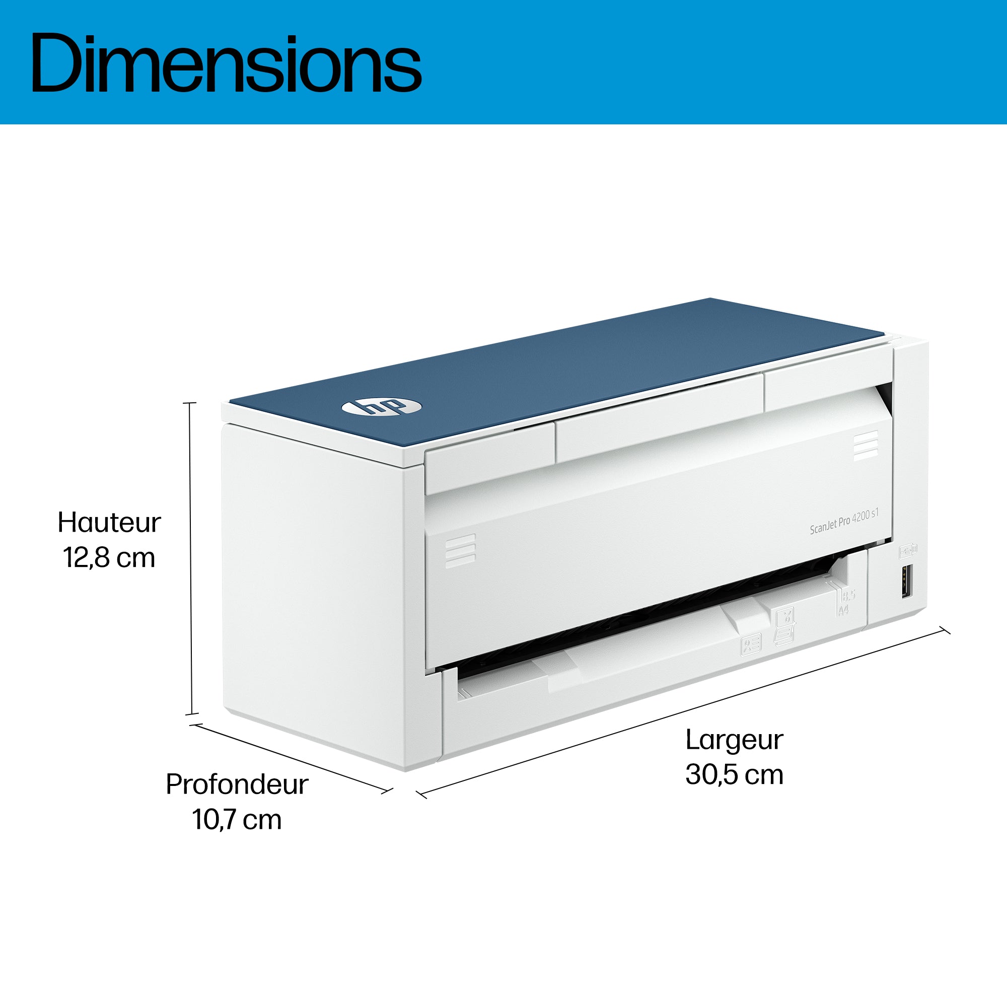HP ScanJet Pro 4200 s1 Scanner 40ppm/80ipm scanner de document