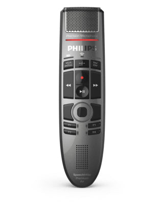 PHILIPS SpeechMike SMP4000 : Microphone de dictée sans fil, portée max 5m