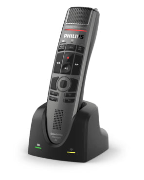 PHILIPS SpeechMike SMP4000 : Microphone de dictée sans fil, portée max 5m