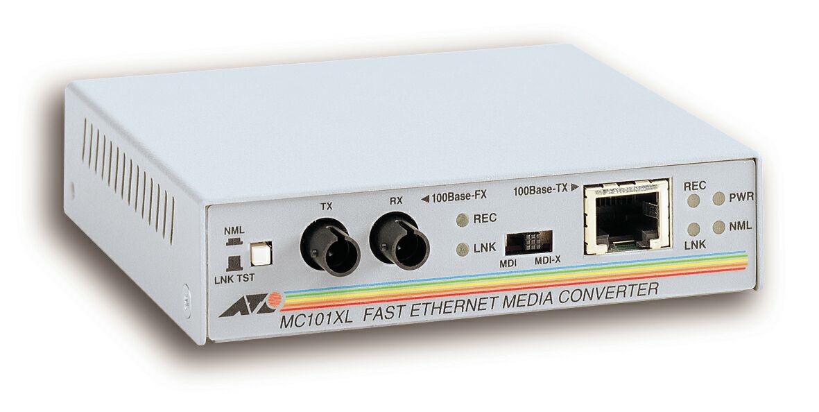 Convert.Media 100Base-TX vers 100FX MM, 2 km, ST