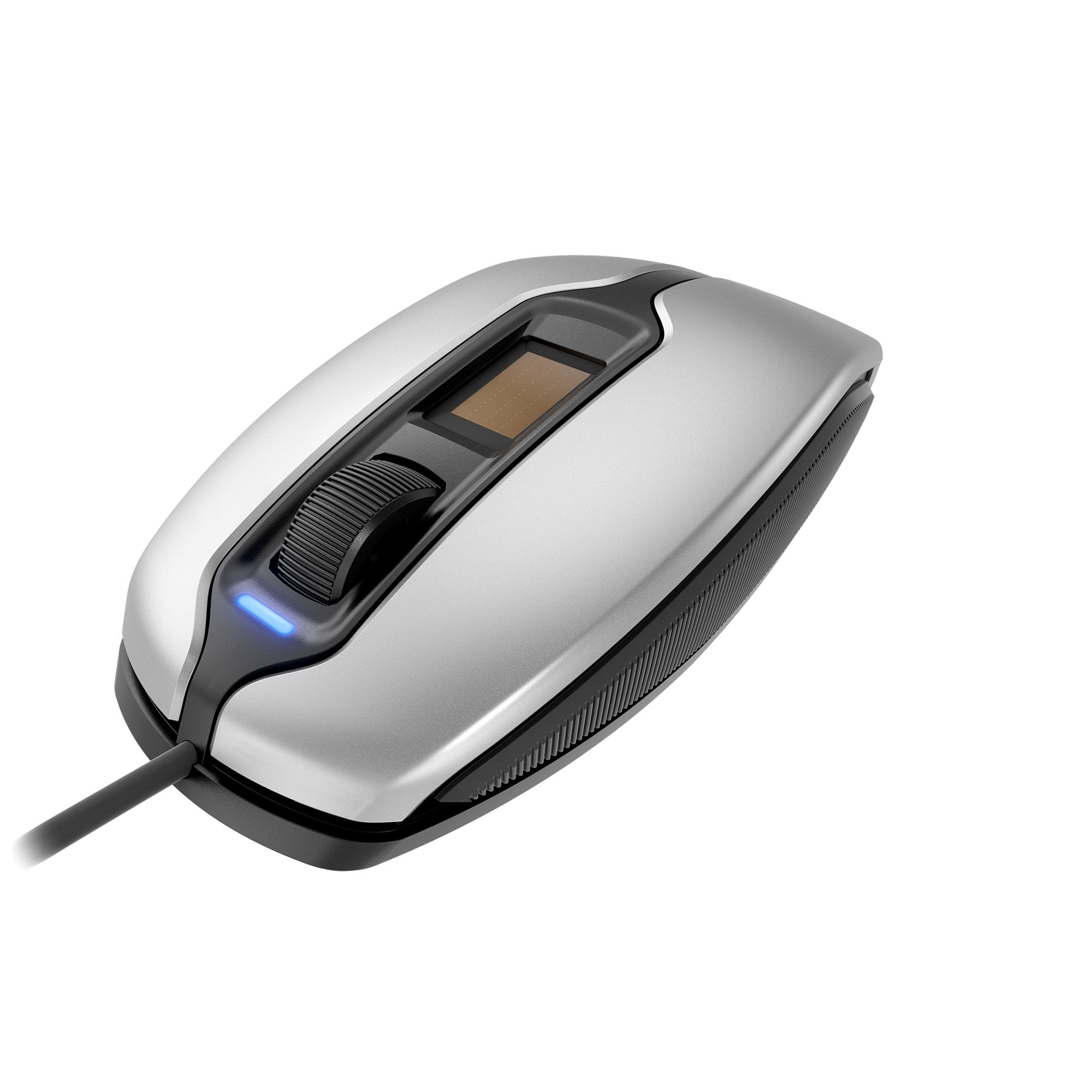 CHERRY Souris avec lecteur d empreintes MC 4900 USB argent