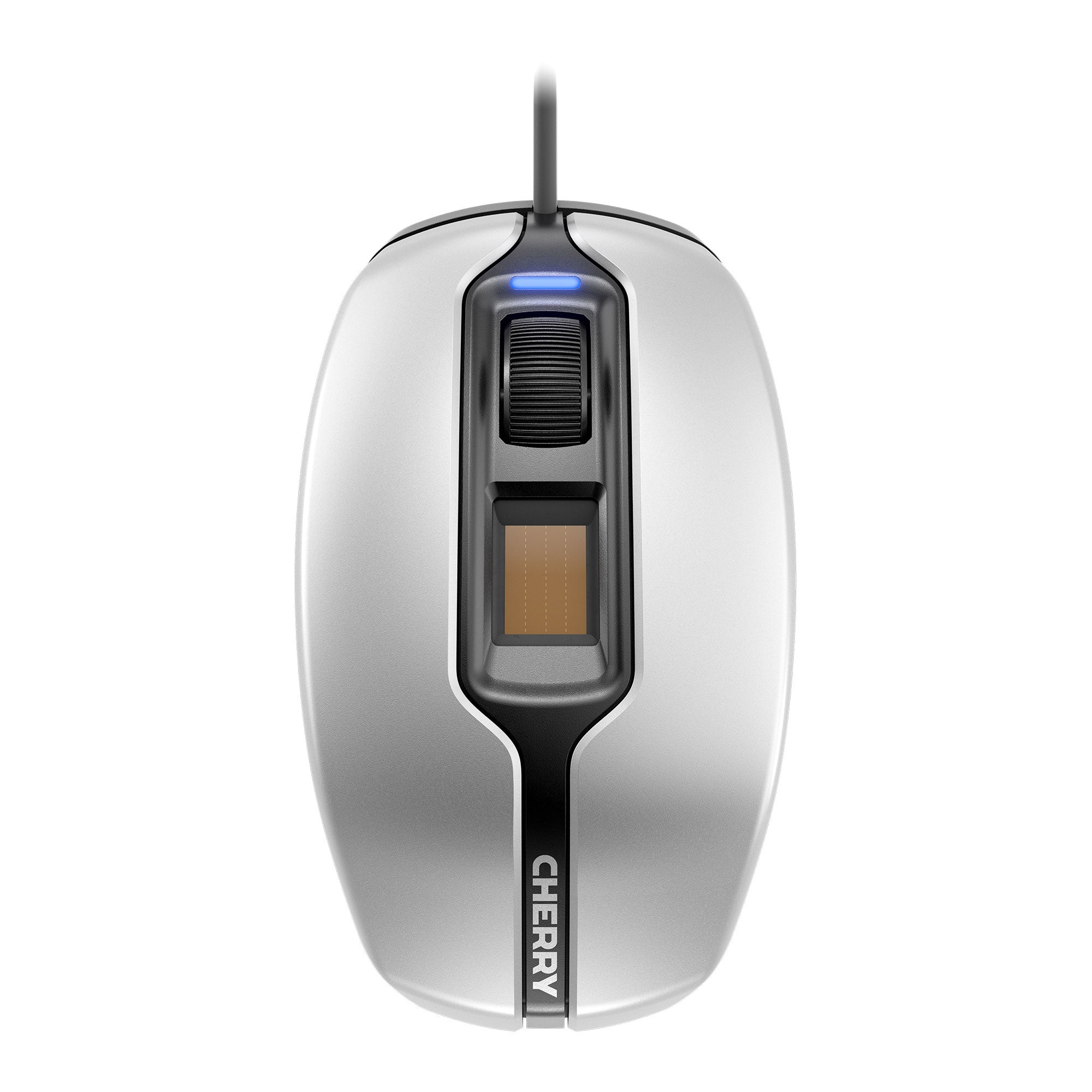 CHERRY Souris avec lecteur d empreintes MC 4900 USB argent