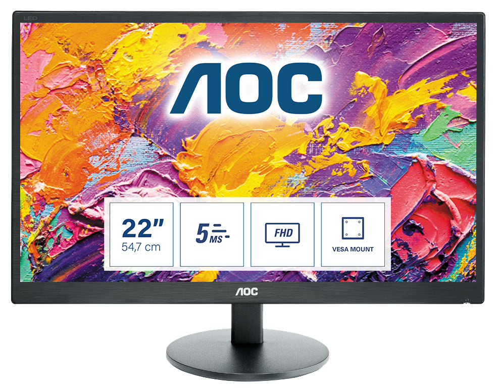 Ecran AOC Professional E2270Swn VGA - 21.5"