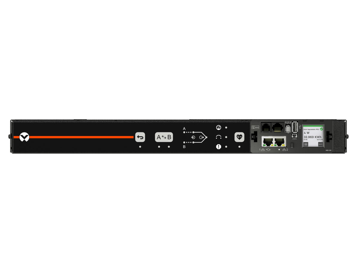 Vertiv Geist AUS5M1R5-06CF17-2C20C20A900-D unité de distribution d'énergie 6 sortie(s) CA 0U Noir
