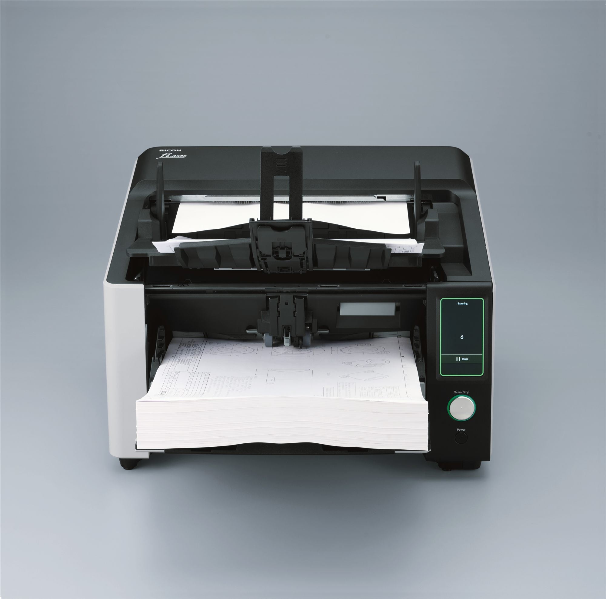 RICOH fi-8820 120ppm/240ipm A3 Duplex ADF USB3.2 Gigabit LAN Mid-Volume Production Scanner