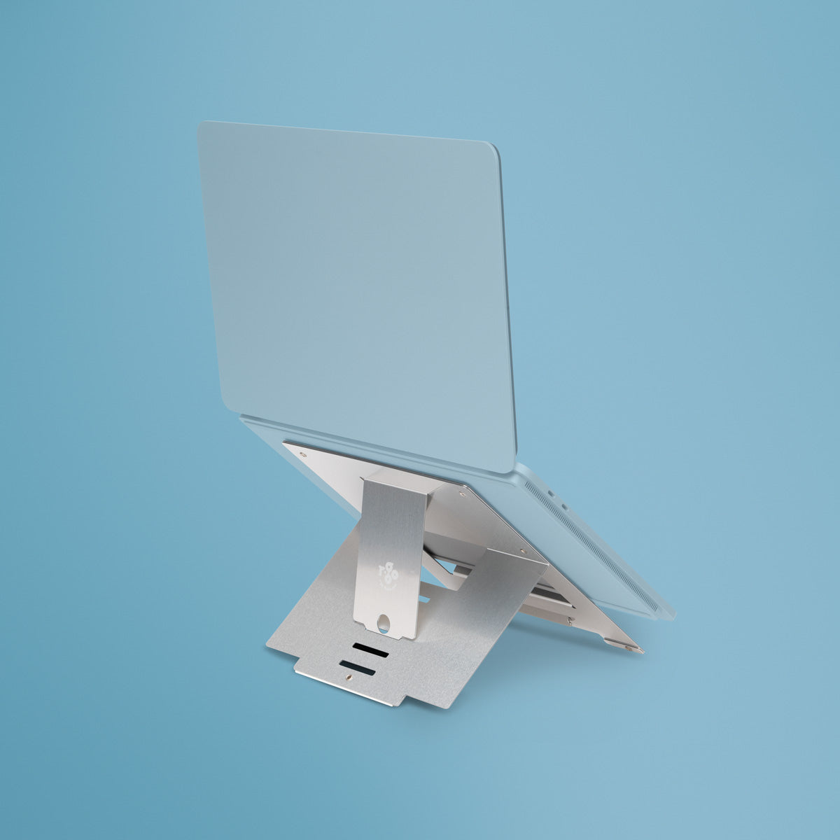 R-GO TOOLS Support pour PC portable Riser Flexible, argent