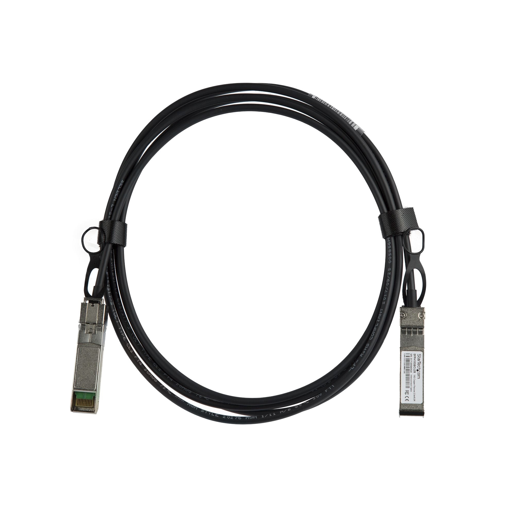 StarTech.com 2.5m 8.2ft 10Gb SFP+Direct