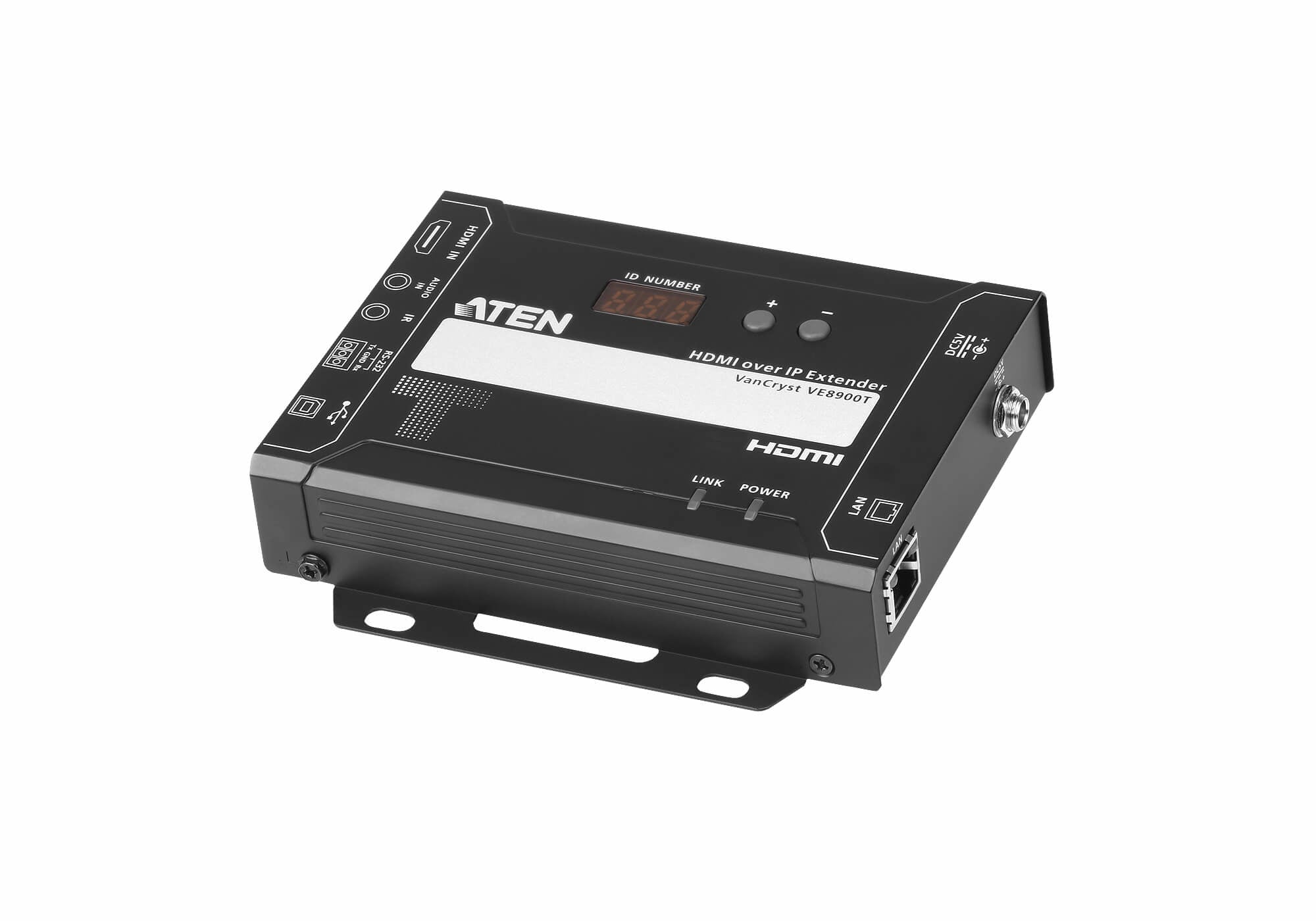 ATEN VE8900T-AT-G extension audio/video Émetteur AV Noir
