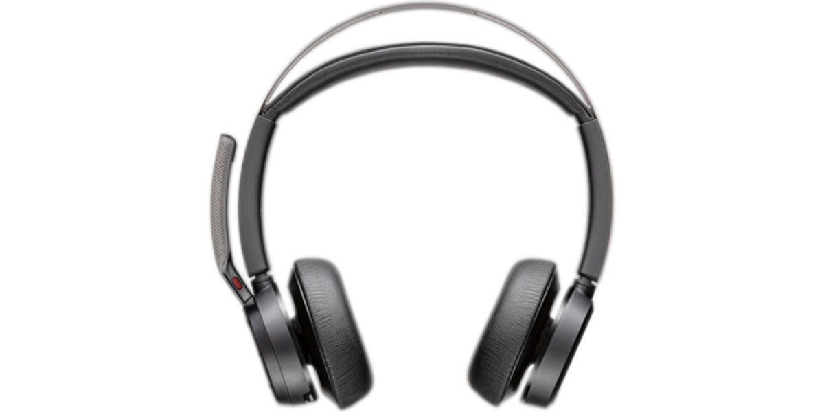 HP Poly Voyager Focus 2 Microsoft Teams Certified USB-C Bluetooth Headset +USB-C/A Adapter + Charging Stand No localization
