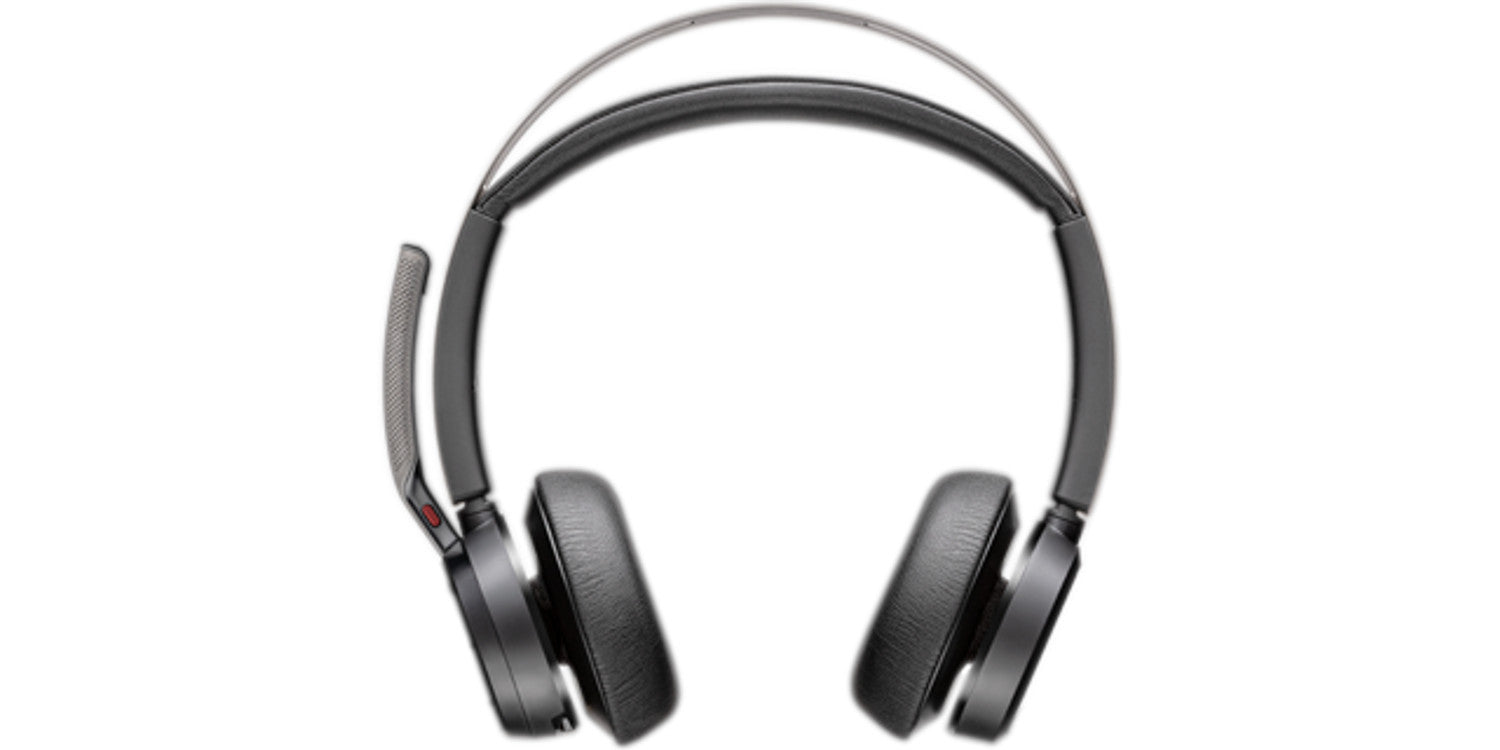 HP Poly Voyager Focus 2 USB-C Bluetooth Headset +USB-C/A Adapter