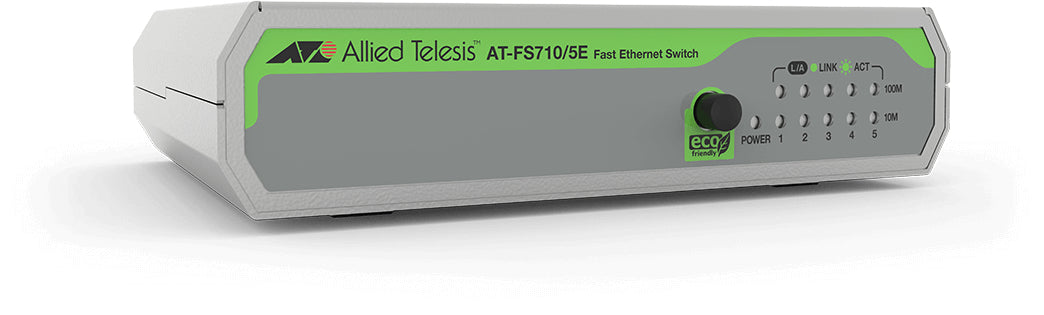 Switch P&P 5 x 10/100Base-TX, Alim externe, Desktop