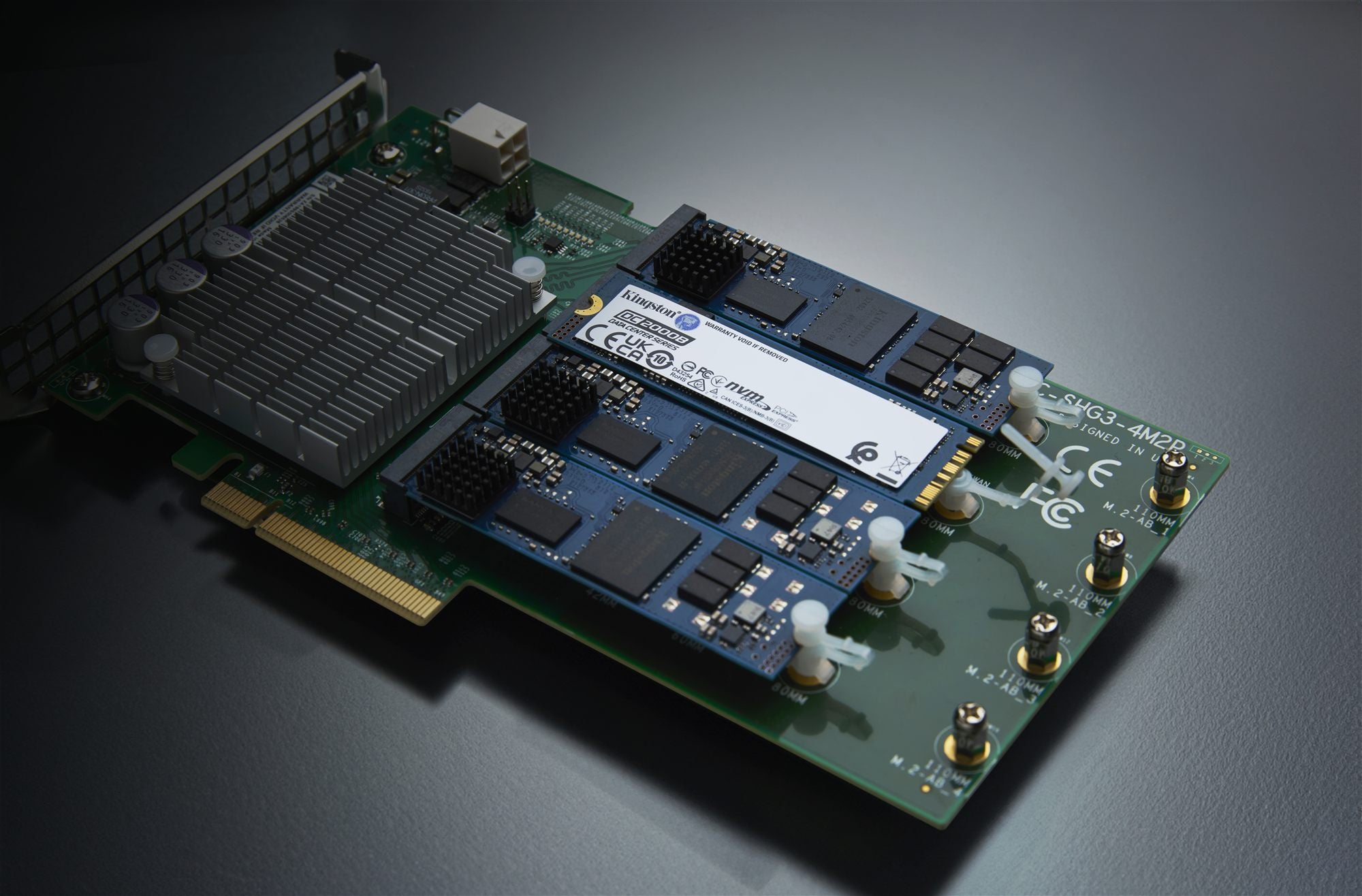 KINGSTON 480Go DC2000B PCIe 4.0 M.2 2280 Enterprise SSD