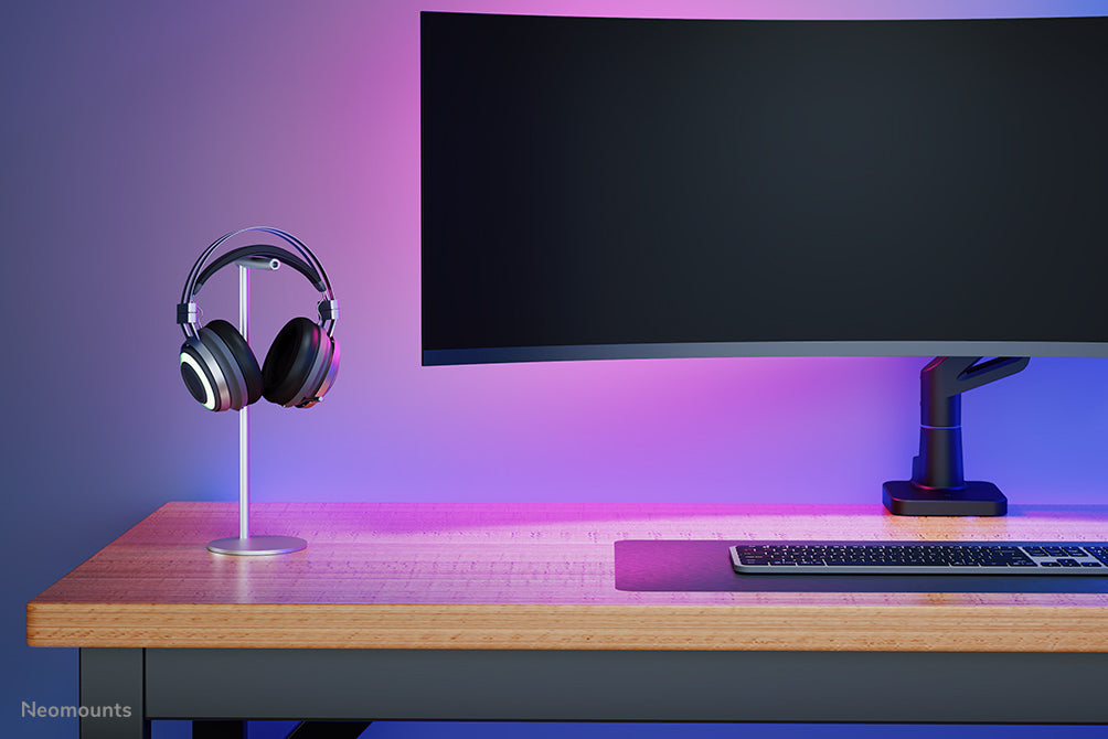 NEOMOUNTS Headphone Stand aluminum