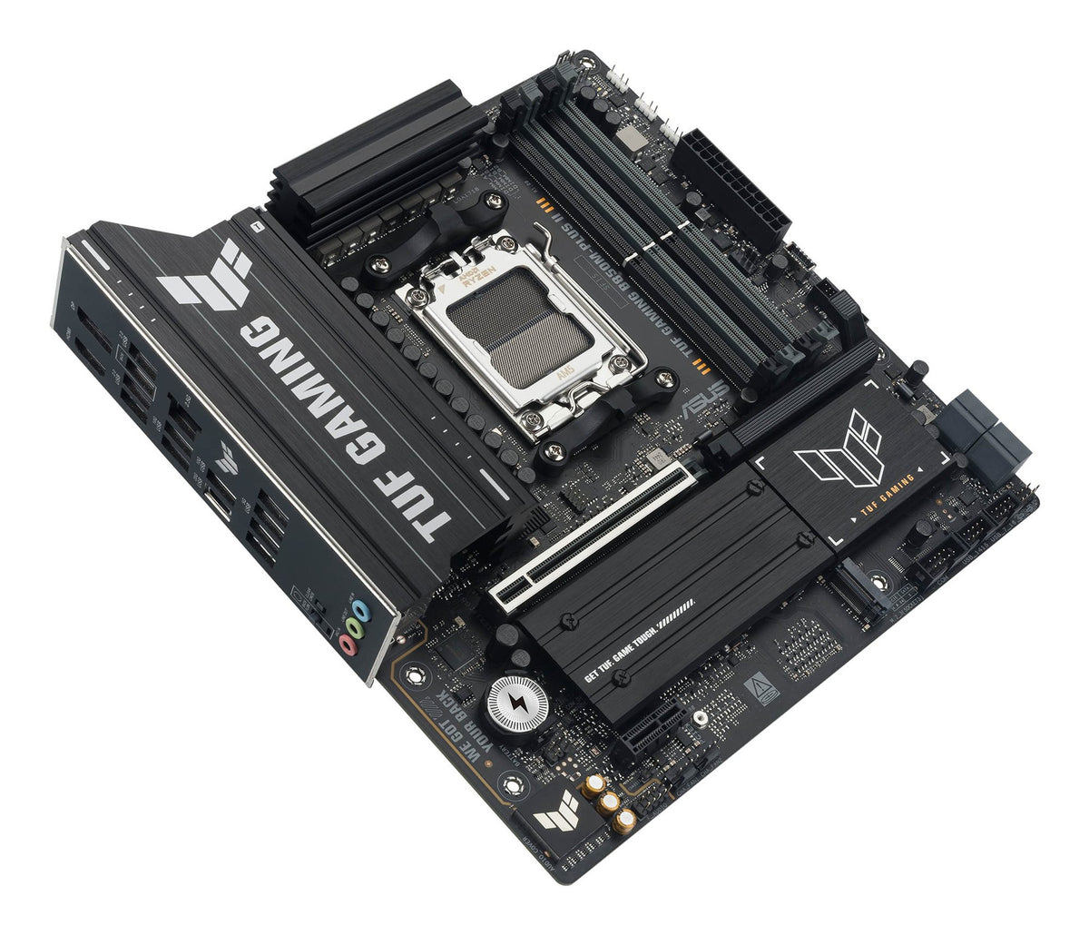 ASUS AMD TUF GAMING B850M-PLUS II Micro-ATX motherboard DDR5 PCIe 5.0 3xM.2 1xHDMI 1xDisplayPort
