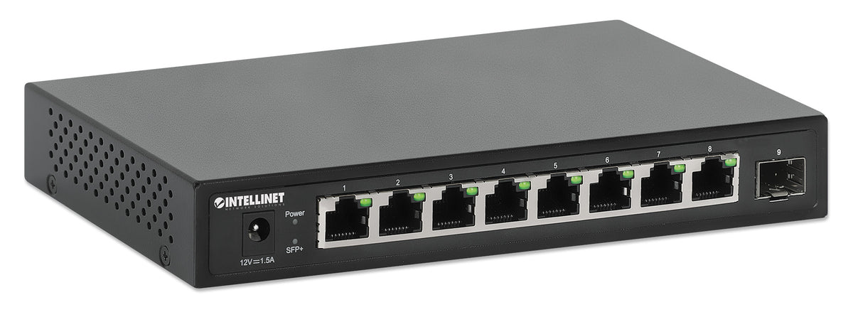 Intellinet 562096 commutateur réseau Non-géré 2.5G Ethernet (100/1000/2500) Noir