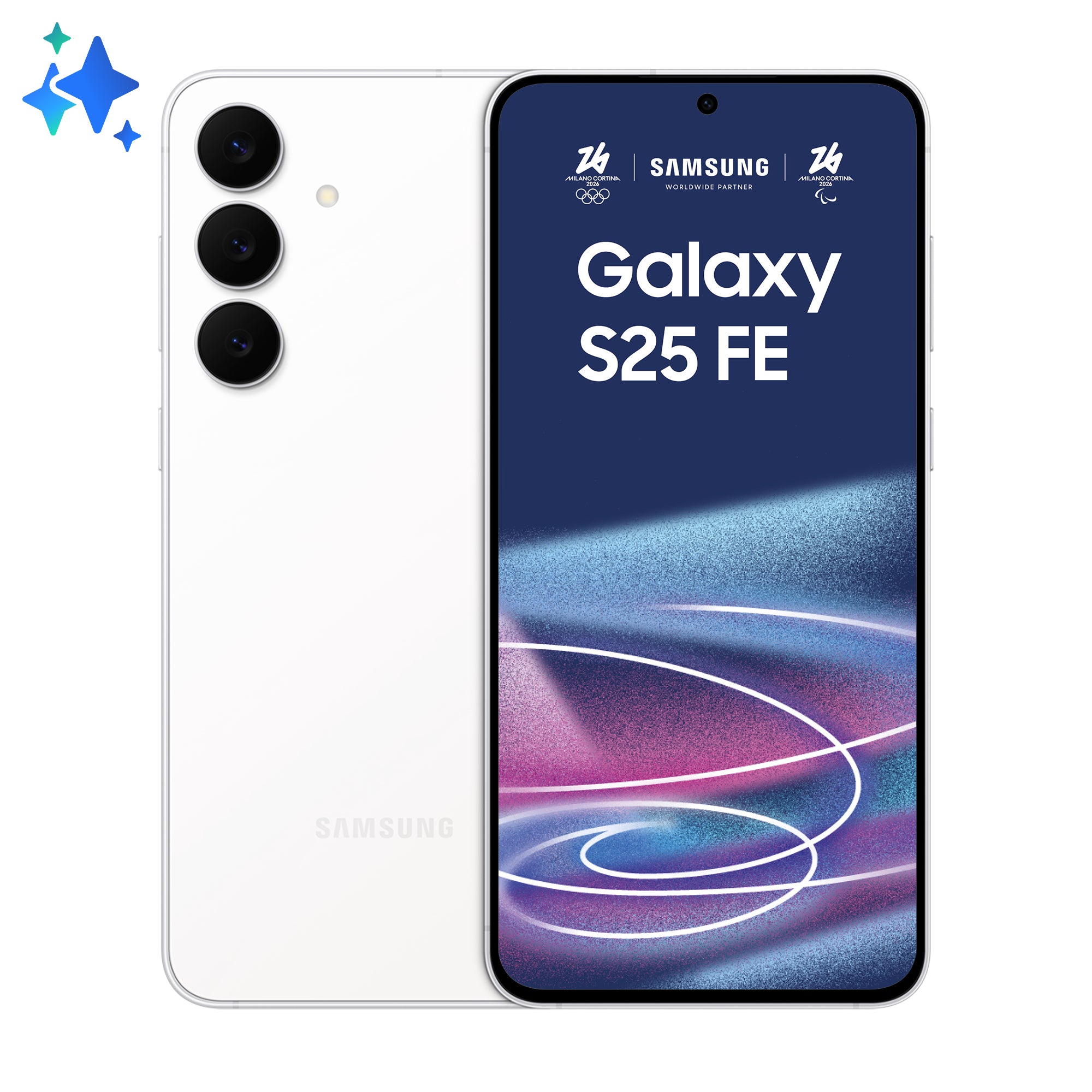 "Samsung Galaxy S25 FE 5G 17 cm (6.7"") Double SIM USB Type-C 8 Go 256 Go 4900 mAh Blanc"