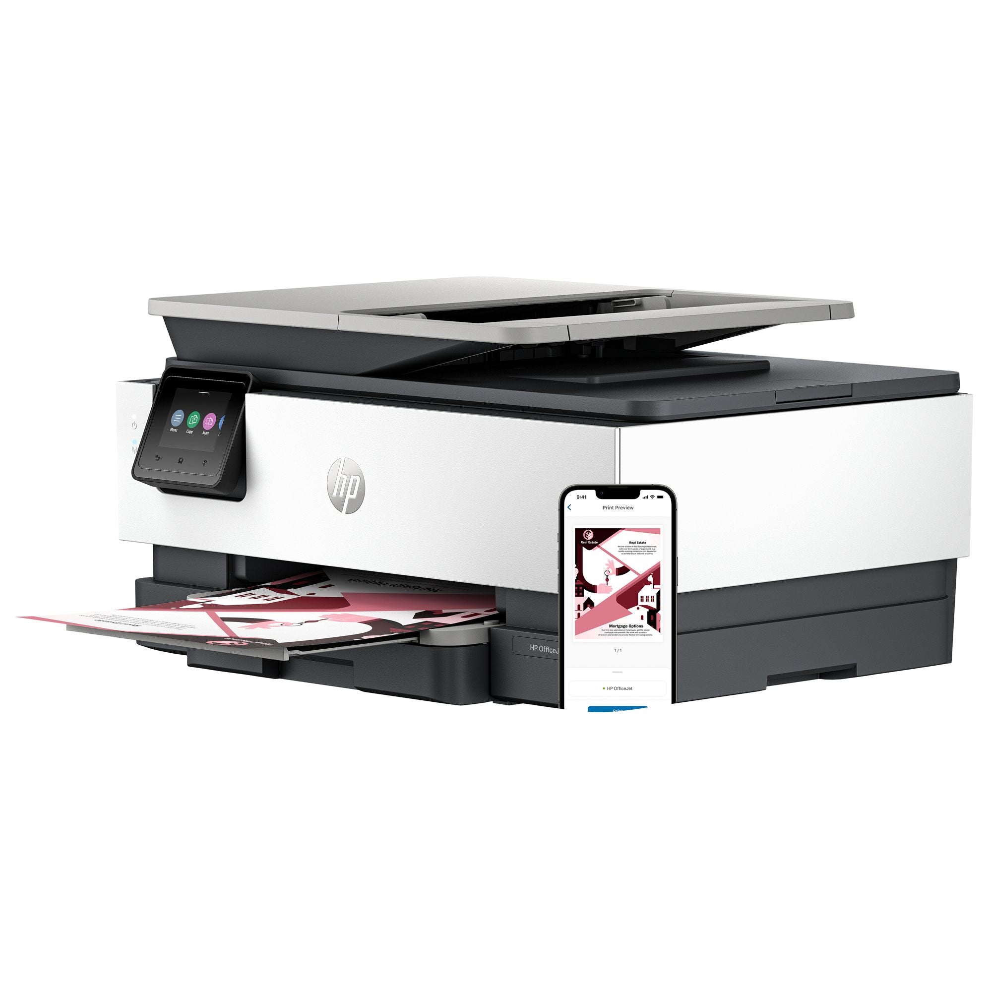 HP Officejet Pro 8122e All-in-One MFP colour inkjet A4 12ppm Copy 20ppm Print 225sheets USB Wi-Fi Bluetooth LAN