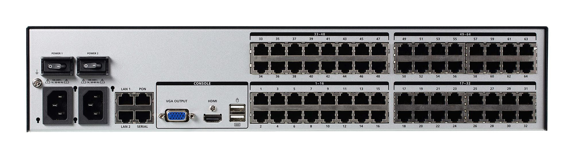 ATEN Premium KN4064VB  kvm IP 64 ports - 5 Users 1Loc./4Dist