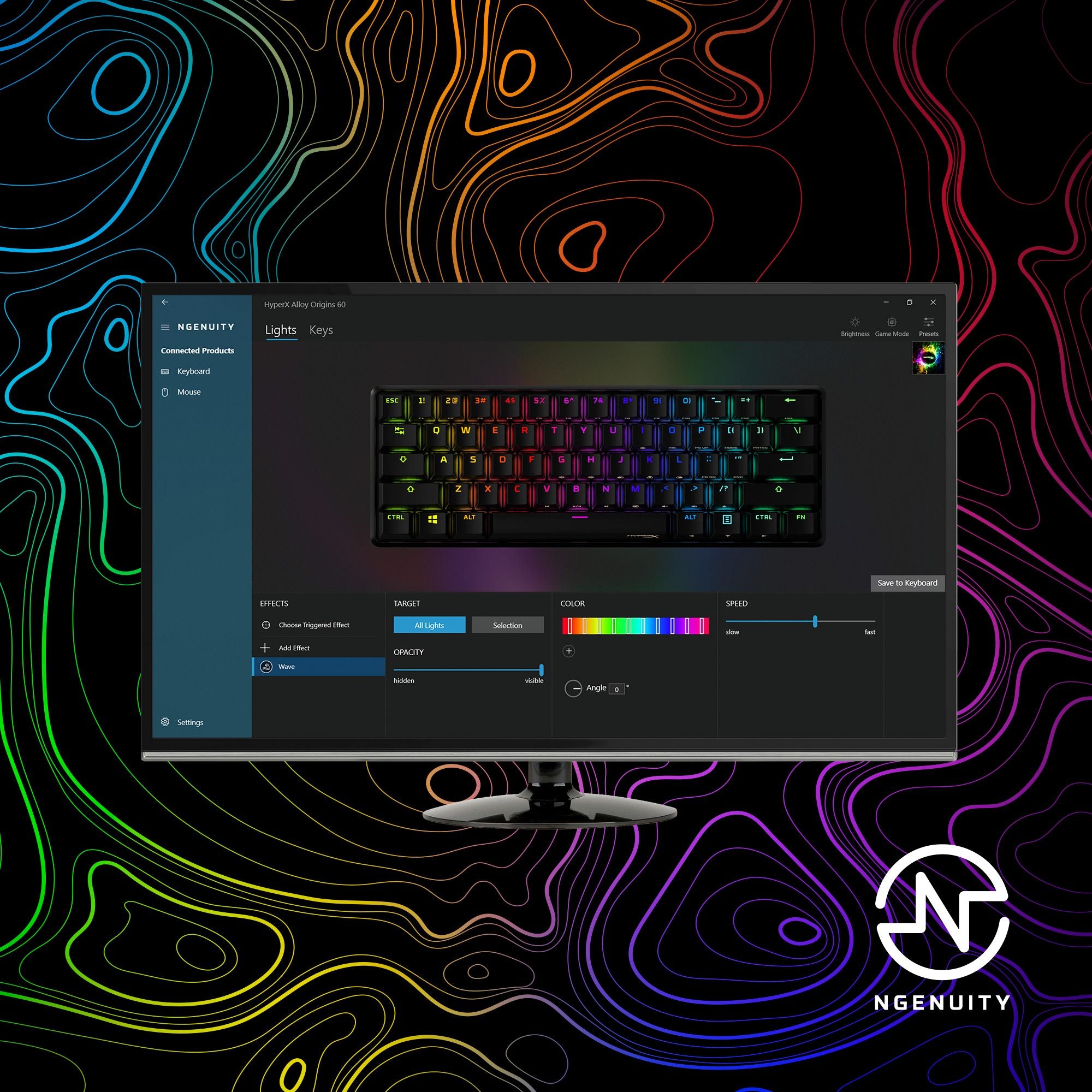 HyperX Alloy Origins HX Red Keyboard FR