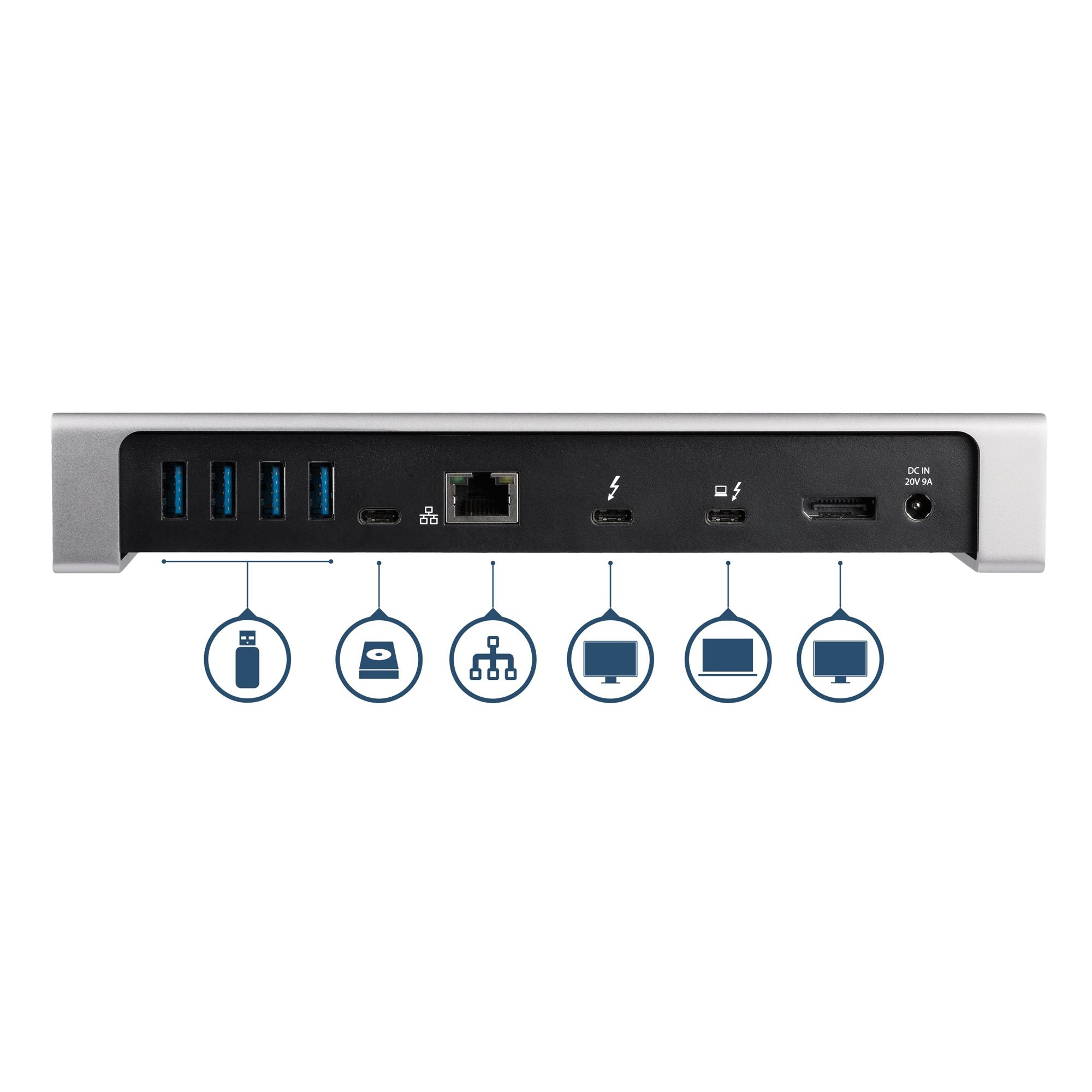 StarTech.com Dock Thunderbolt 3 - SD - D