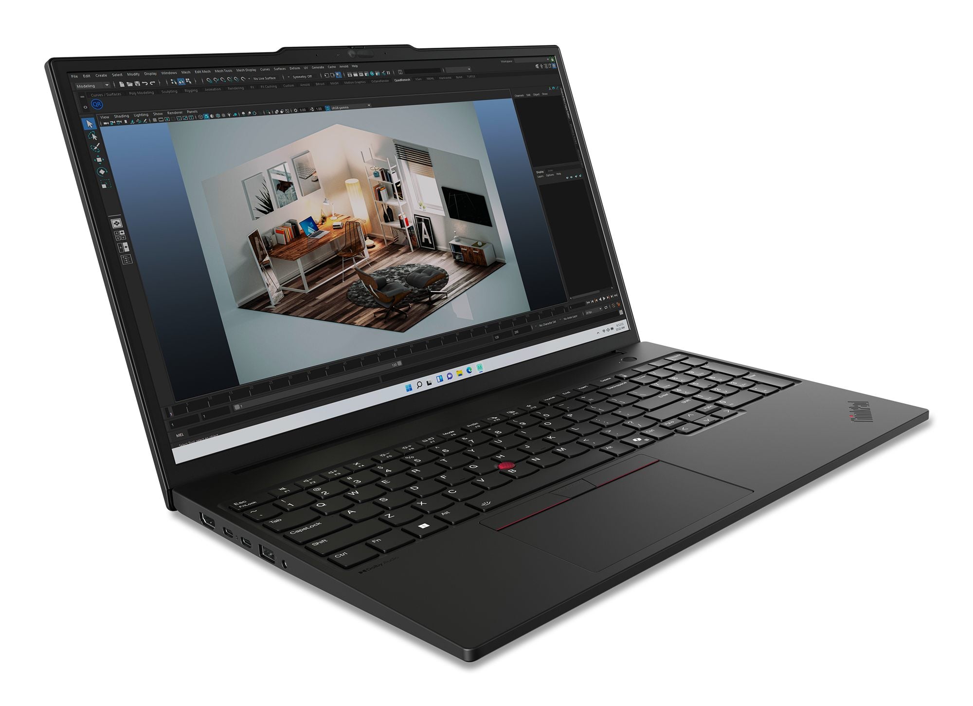 Lenovo ThinkPad P16s Gen3 16'' WUXGA 300N Intel Ultra 7 155H vPro 32GB RAM 1TB SSD FPR SCR Keyboard backlit German W11P 3YC