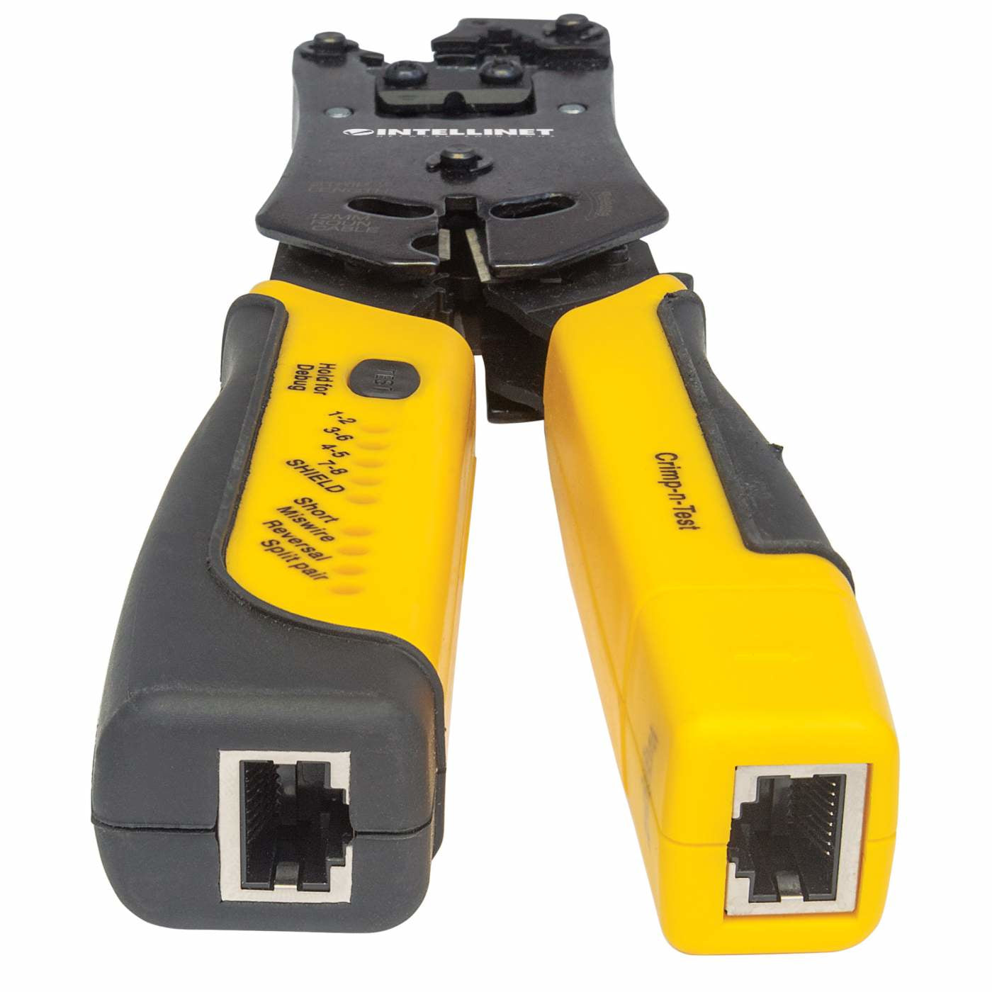 Intellinet 780124 Pince a sertir Noir, Jaune
